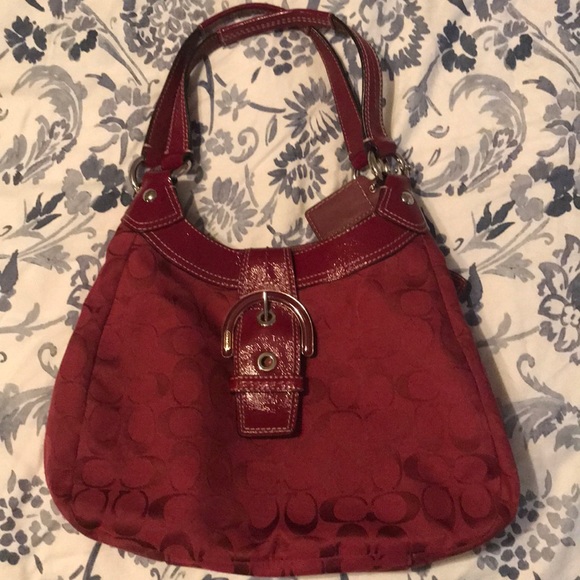 Coach Handbags - Radiant Red Coach Purse